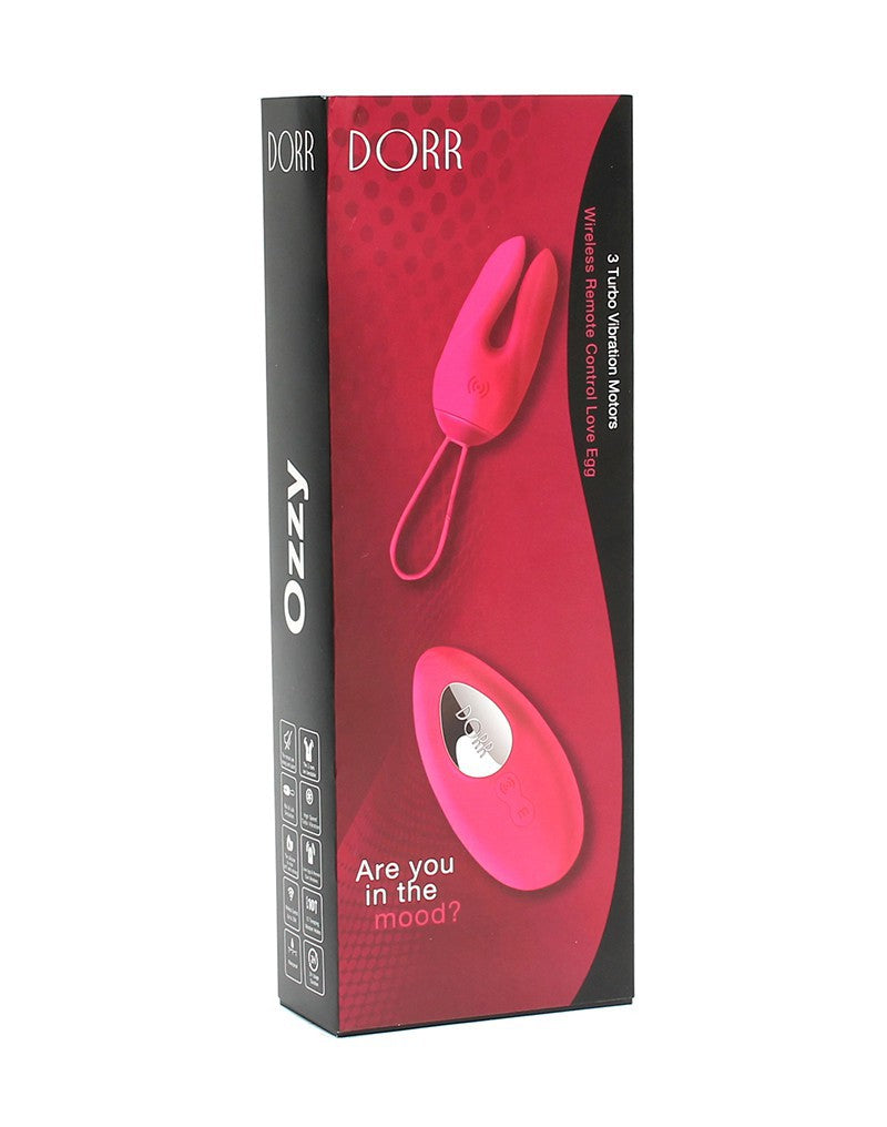 DORR - Ozzy - Vibrerend Ei met Konijnenoortjes en Clitoris Vibrator - Roze