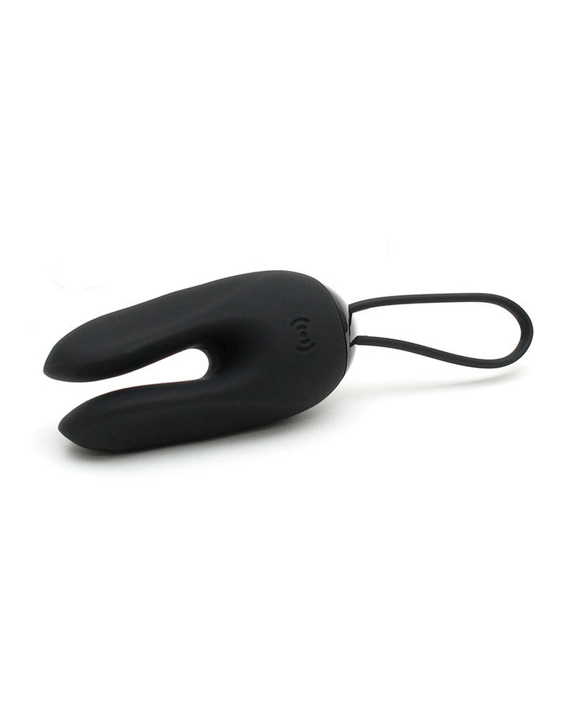 DORR - Ozzy - Vibrerend Ei met Konijnenoortjes en Clitoris Vibrator - Zwart