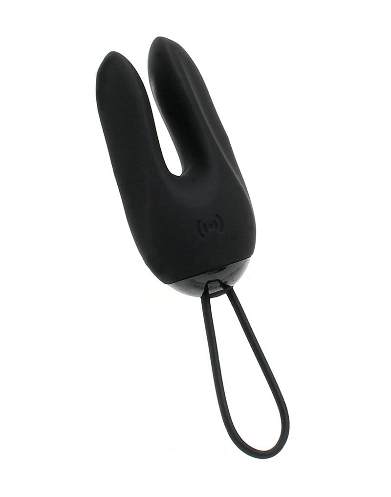 DORR - Ozzy - Vibrerend Ei met Konijnenoortjes en Clitoris Vibrator - Zwart