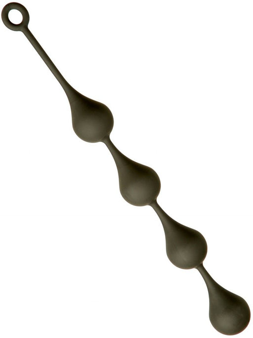 Mister B - Anaal Kralen - 4 Anal Drops - Siliconen - Zwart-Erotiekvoordeel.nl