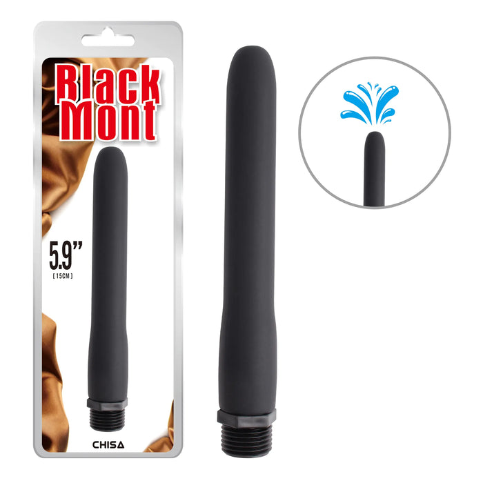 Black Mont - Bum Douche Buddy - Anaal Douche - Zwart-Erotiekvoordeel.nl