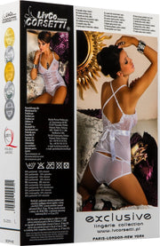 LivCo Corsetti Sophie – Shirt en Slip Set voor Dames – Maat 3XL-Erotiekvoordeel.nl