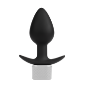 Rimba Electro Play - E-Stim Buttplug - Bi-Polair - Zwart-Erotiekvoordeel.nl