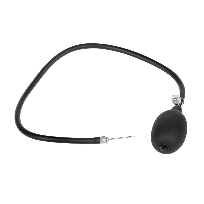 Rimba Electro Play - E-Stim Opblaasbare Anaal Plug - Bi-Polair - Zwart-Erotiekvoordeel.nl