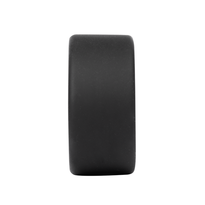 Rimba - Siliconen Scrotumring - Ballstretcher - Hoogte 20 mm - Zwart-Erotiekvoordeel.nl