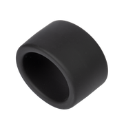 Rimba - Siliconen Scrotumring - Ballstretcher - Hoogte 30 mm - Zwart-Erotiekvoordeel.nl