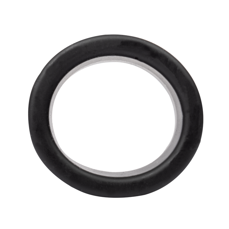 Rimba - Siliconen Scrotumring - Ballstretcher - Hoogte 40 mm - Zwart-Erotiekvoordeel.nl