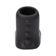 Rimba - Siliconen Penis Sleeve - Zwart-Erotiekvoordeel.nl