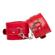 TieMeUp - Boeien imitatieleder - Zachte bontvoering - Rood-Erotiekvoordeel.nl