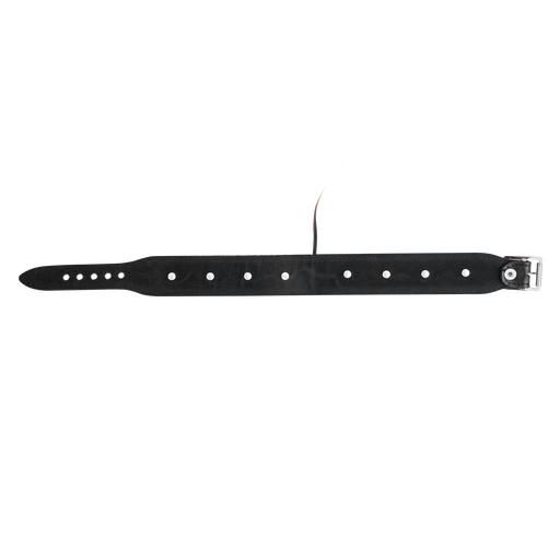 Rimba - Lederen Bipolaire Shock Halsband - Zwart-Erotiekvoordeel.nl