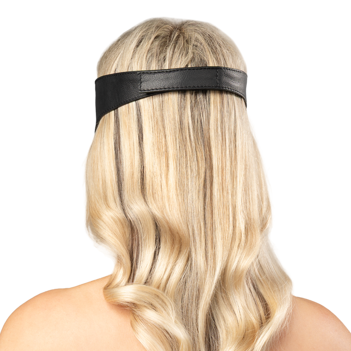 Rimba - Lederen Blinddoek - Zwart-Erotiekvoordeel.nl
