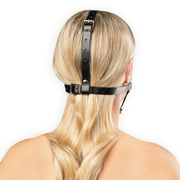 Rimba - Lederen Hoofdharnas - Zwart-Erotiekvoordeel.nl