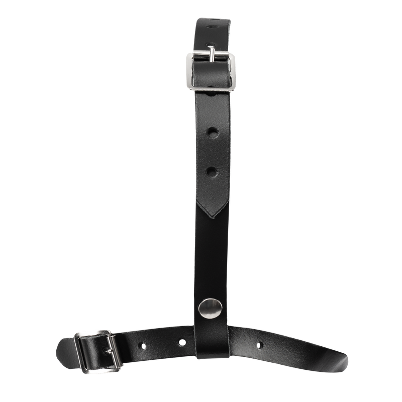 Rimba - Lederen Hoofdharnas - Zwart-Erotiekvoordeel.nl