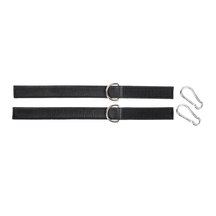 Rimba - Lederen Boeien met Klittenband - Zwart-Erotiekvoordeel.nl