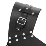 Rimba - Lederen Gladiator Borstharnas - Zwart-Erotiekvoordeel.nl