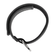 Rimba - Leren Cockstrap met Klittenband - Zwart-Erotiekvoordeel.nl