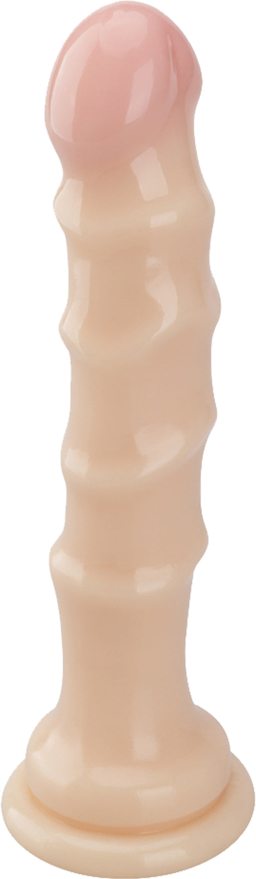 Being Fetish - PVC Dildo - 18 cm - Lichte Huidskleur-Erotiekvoordeel.nl