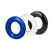 Being Fetish - Cockringen Set - Blauw/Transparant/Zwart-Erotiekvoordeel.nl