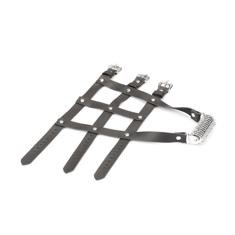 Liebe Seele - BDSM Pinwheel voor Onder de Voeten - Gedwongen op de tenen - Zilver-Erotiekvoordeel.nl