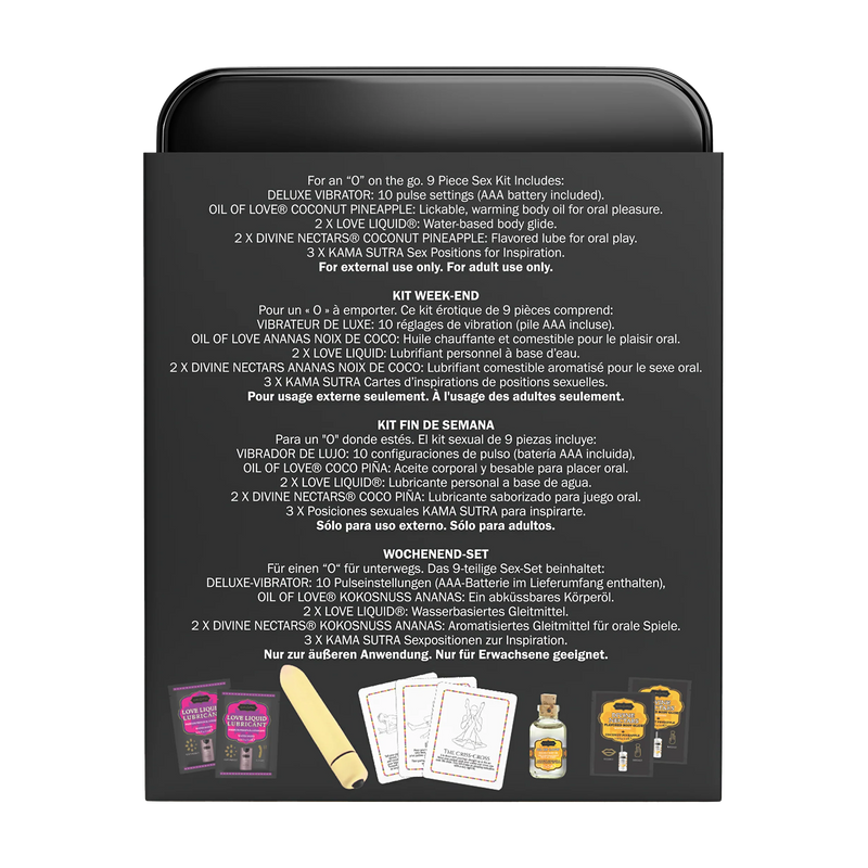 Kamasutra - Weekender Kit - Coconut Pineapple-Erotiekvoordeel.nl