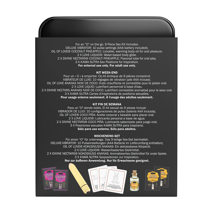 Kamasutra - Weekender Kit - Coconut Pineapple-Erotiekvoordeel.nl