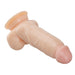 Being Fetish - PVC Dildo 19 x 4,5 cm – Lichte Huidskleur-Erotiekvoordeel.nl