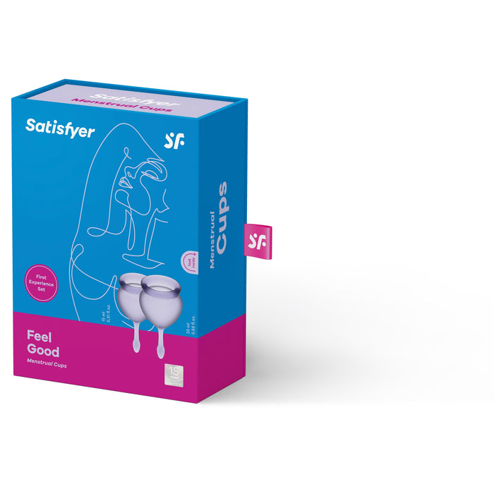 Satisfyer - Feel Good Menstrual Cups Lilla-Erotiekvoordeel.nl