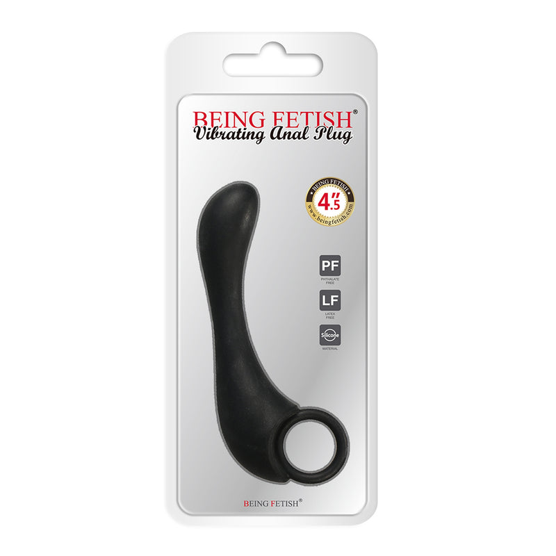 Being Fetish - Prostaat Plug 11,5 x 3,2 cm – Zwart-Erotiekvoordeel.nl