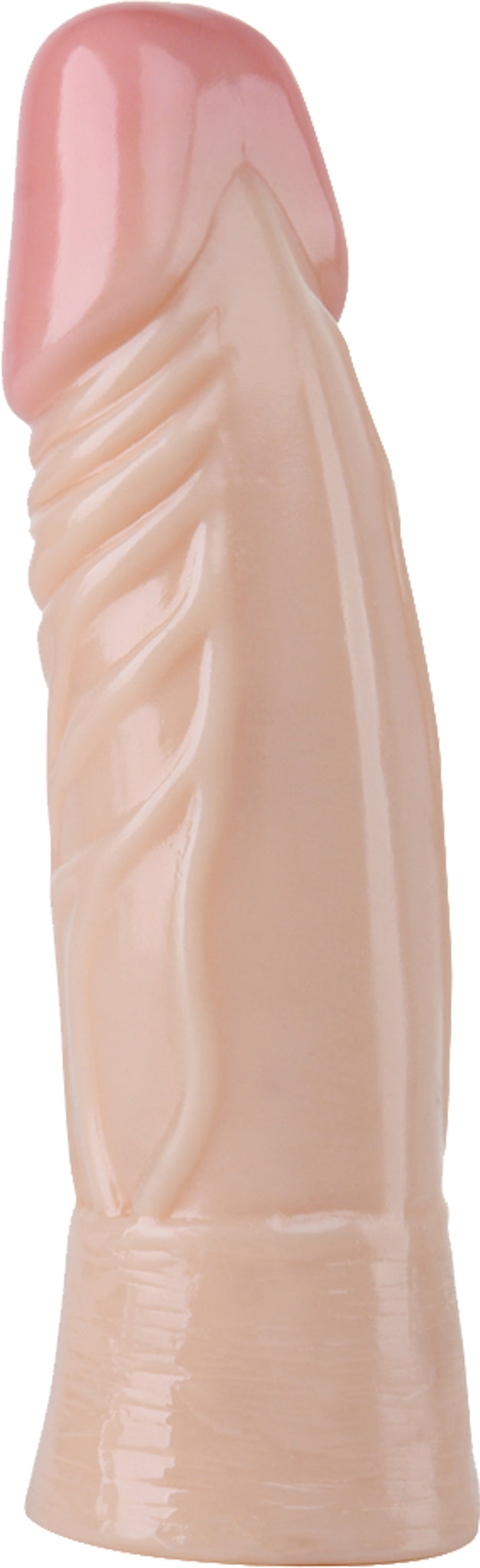 Being Fetish - PVC Dildo zonder Zuignap - 15 cm - Lichte Huidskleur-Erotiekvoordeel.nl