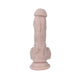 Shequ - Ares - Realistische Siliconen Dildo - 18 cm - Lichte Huidskleur-Erotiekvoordeel.nl