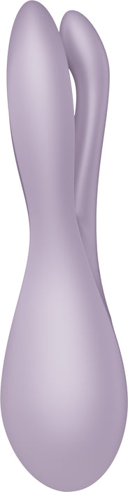 Satisfyer - Threesome 2 - Multifunctionele Vibrator Met 3 Voelsprieten - Lila-Erotiekvoordeel.nl