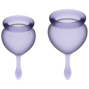 Satisfyer - Feel Good Menstrual Cups Lilla-Erotiekvoordeel.nl