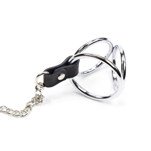 Smart Moves - Nipple Clamps with Cock Rings M silver-Erotiekvoordeel.nl