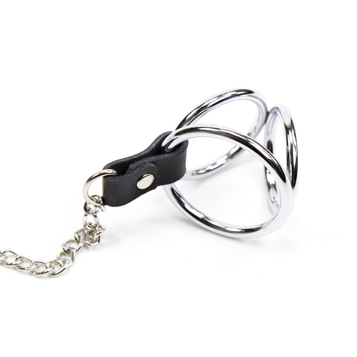Smart Moves - Nipple Clamps with Cock Rings M silver-Erotiekvoordeel.nl