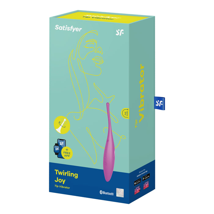 Satisfyer - Twirling Joy - Precisie Clitoris Vibrator - App Control - Dieproze-Erotiekvoordeel.nl