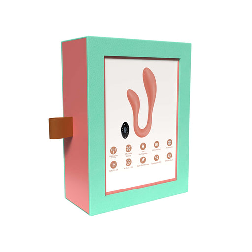 Adrien Lastic - Couple Secrets II - Partner Vibrator - With App Control - Pink-Erotiekvoordeel.nl