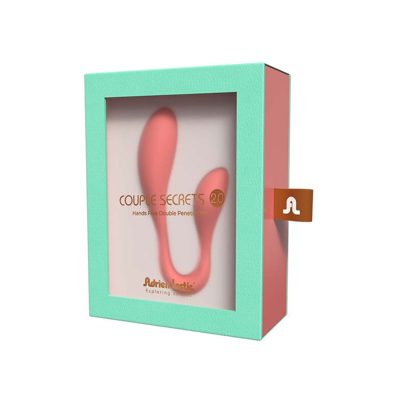 Adrien Lastic - Couple Secrets II - Partner Vibrator - With App Control - Pink-Erotiekvoordeel.nl