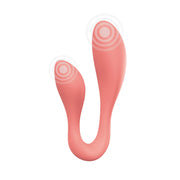 Adrien Lastic - Couple Secrets II - Partner Vibrator - With App Control - Pink-Erotiekvoordeel.nl