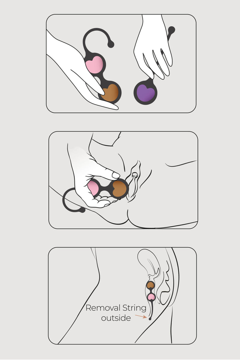 Adrien Lastic - Harmony Stones - Vaginal Beads - Crystals - 6 pieces-Erotiekvoordeel.nl
