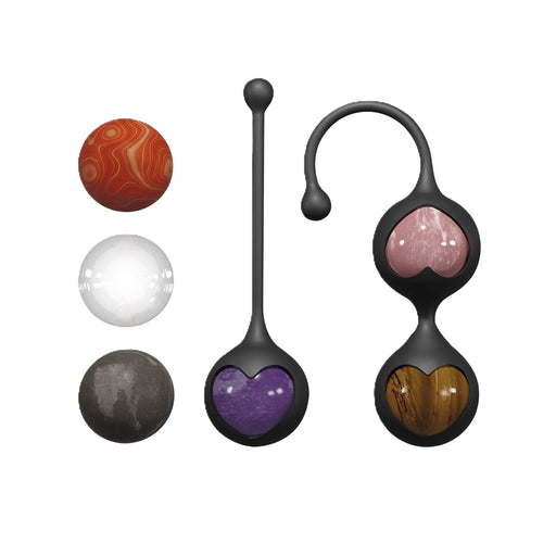 Adrien Lastic - Harmony Stones - Vaginal Beads - Crystals - 6 pieces-Erotiekvoordeel.nl