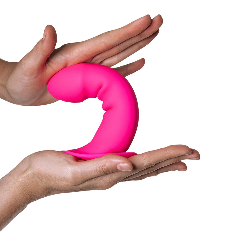 Adrien Lastic - Hitsens 2 - Consolador con ventosa - Rosa-Erotiekvoordeel.nl