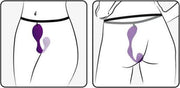 Adrien Lastic – Mr. Hook - Vibromasseur pour clitoris et point G avec télécommande – Paars-Erotiekvoordeel.nl
