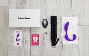 Adrien Lastic – Mr. Hook - Vibromasseur pour clitoris et point G avec télécommande – Paars-Erotiekvoordeel.nl