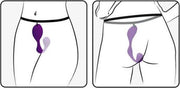 Adrien Lastic – Mr. Hook - Vibromasseur pour clitoris et point G avec télécommande – Paars-Erotiekvoordeel.nl
