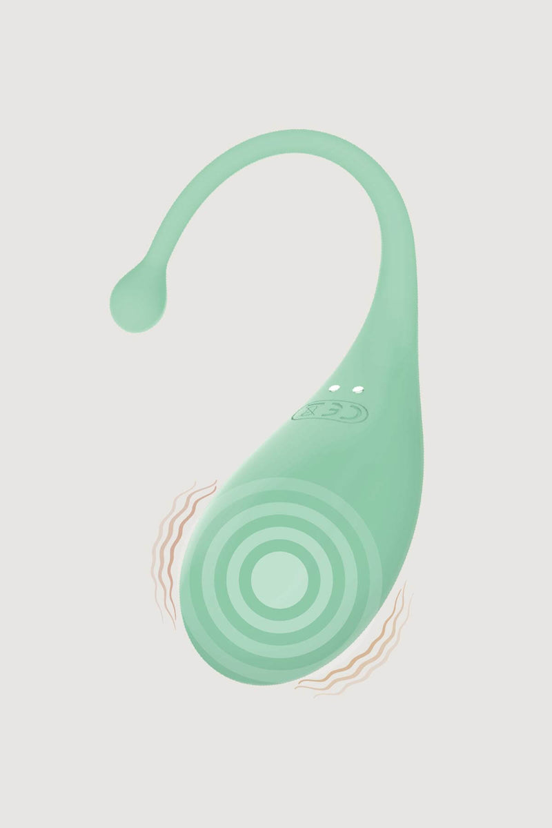 Adrien Lastic - Palpitation - Œuf vibrant - Vert menthe-Erotiekvoordeel.nl