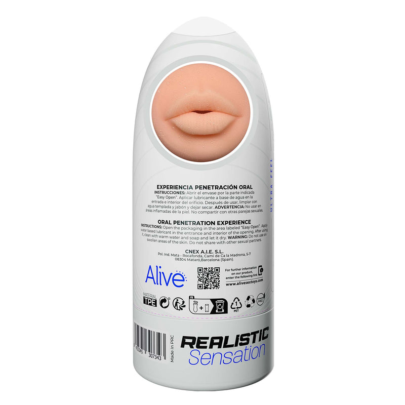 Alive - Masturbator Flex - Mouth-Erotiekvoordeel.nl