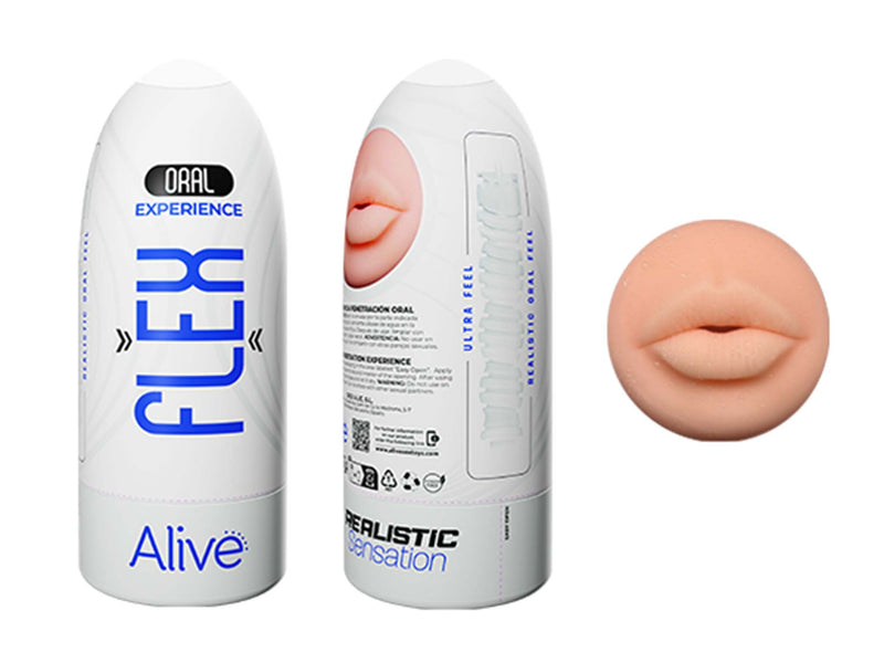 Alive - Flex Masturbator - Mouth-Erotiekvoordeel.nl