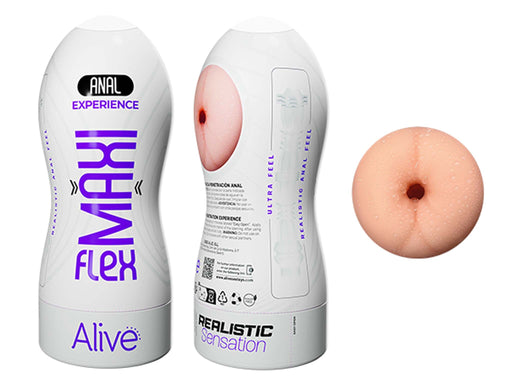 Alive - Maxi Flex Masturbator - Anus - Erotiekvoordeel.nl