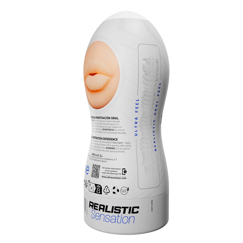 Alive - Maxi Flex Masturbator - Mouth-Erotiekvoordeel.nl