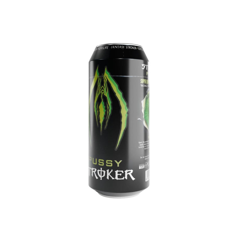 Alive - Masturbatore in lattina di energy drink - Verde neon - Erotiekvoordeel.nl